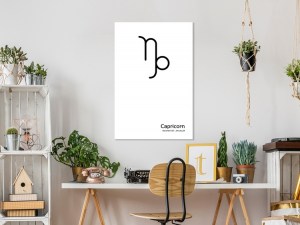 pol-n-a-0872-b-a-w_2 ΠΙΝΑΚΑΣ - CAPRICORN (1 PART) VERTICAL - 60X90
