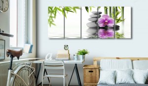 pol-p-b-0034-b-m-ebvis20_1 ΠΙΝΑΚΑΣ - WATER GARDEN (5 PARTS) NARROW - 200X80