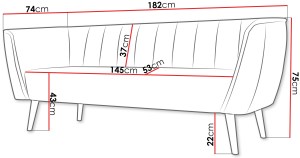 pol-sofa_pas_iii_dimensions ΚΑΝΑΠΕΣ PAS III ΤΡΙΘΕΣΙΟΣ-PRASINO