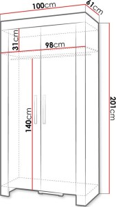 pol-szafa.car.dimensions ΝΤΟΥΛΑΠΑ CEZAR ΔΙΦΥΛΛΗ-FUSIKO