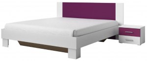 pol-vera_229ldh51-52_2__3 ΚΡΕΒΑΤΙ ΜΕ 2 ΚΟΜΟΔΙΝΑ VERON-160X200-ARCTIC PINE