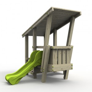 shw-009.006.001.001-1-8722 ΞΥΛΙΝΗ ΠΑΙΔΙΚΗ ΧΑΡΑ | SURF SHACK WHITE RHINO |  SURF SHACK