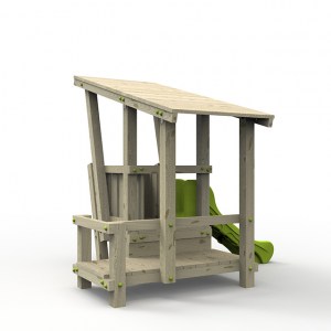 shw-009.006.001.001-1-8724 ΞΥΛΙΝΗ ΠΑΙΔΙΚΗ ΧΑΡΑ | SURF SHACK WHITE RHINO |  SURF SHACK
