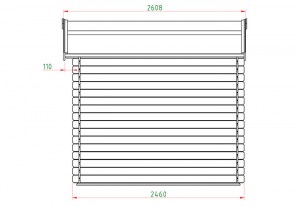 shw-015160-9234 ΞΥΛΙΝΗ ΑΠΟΘΗΚΗ ΚΗΠΟΥ 246 X 296ΕΚ. ΑΠΟΘΗΚΗ ΚΗΠΟΥ 246 X 296ΕΚ. | 16 406