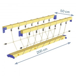 shw-07110_-_1-14980 ΞΥΛΙΝΗ ΓΕΦΥΡΑ ΜΕ ΣΧΟΙΝΙΑ ΓΕΦΥΡΑ ΣΥΝΔΕΣΗΣ ΠΥΡΓΩΝ 65 X 240ΕΚ.