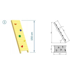 shw-080001-11358 ΞΥΛΙΝΟΣ ΤΟΙΧΟΣ ΑΝΑΡΡΙΧΗΣΗΣ ΜΕ ΒΡΑΧΟΥΣ ΡΑΜΠΑ ΑΝΑΡΡΙΧΗΣΗΣ ΜΕ ΒΡΑΧΟΥΣ BOX