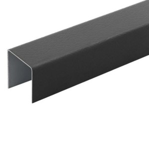 shw-09711-19345 ΡΑΓΑ ΑΛΟΥΜΙΝΙΟΥ ΓΙΑ WPC ΠΕΡΙΦΡΑΞΗ 2,2 X 2,5 X 180ΕΚ. - ΜΑΥΡΟ