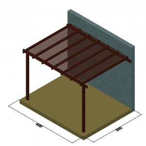 shw-10-113001-12386 ΠΕΡΓΚΟΛΑ ΜΕ ΠΕΡΣΙΔΕΣ ΑΠΟ ΤΟΙΧΟ 5,8ΕΚ 300 X 300ΕΚ.