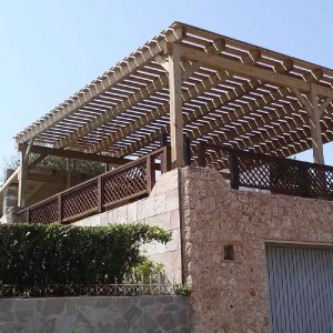 shw-10-359690-12372 ΠΕΡΓΚΟΛΑ ΜΕ ΔΙΠΛΗ ΤΑΒΛΑ ΑΠΟ ΤΟΙΧΟ 400 X 400ΕΚ.