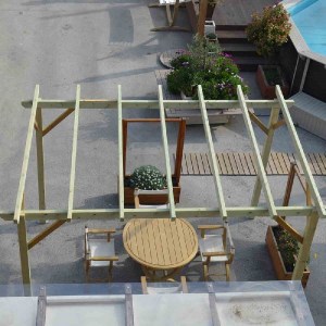 shw-10-365900-12306 ΞΥΛΙΝΟΣ ΣΚΕΛΕΤΟΣ ΠΕΡΓΚΟΛΑΣ 400 X 400ΕΚ.