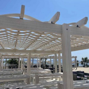 shw-10-99713-12621 WPC ΠΕΡΓΚΟΛΑ ΣΤΗΡΙΞΗ ΣΕ ΤΟΙΧΟ ΜΕ ΣΚΙΑΣΗ RUNNER WPC ΠΕΡΓΚΟΛΑ  ΑΠΟ ΤΟΙΧΟ | 300 X 300ΕΚ.