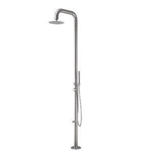 shw-18500-20320 INOX ΣΤΗΛΗ ΝΤΟΥΣ ΖΕΣΤΟΥ/ΚΡΥΟΥ ΝΕΡΟΥ