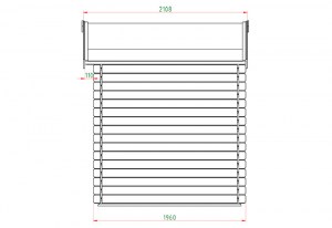 shw-201250-9249 ΞΥΛΙΝΗ ΑΠΟΘΗΚΗ ΚΗΠΟΥ 196 X 246ΕΚ. ΑΠΟΘΗΚΗ ΚΗΠΟΥ 196 X 246ΕΚ. | 16 404