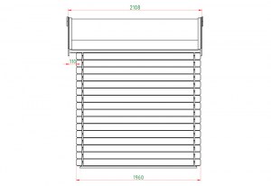 shw-201250-9249 ΞΥΛΙΝΗ ΑΠΟΘΗΚΗ ΚΗΠΟΥ 196 X 246ΕΚ. ΑΠΟΘΗΚΗ ΚΗΠΟΥ 196 X 246ΕΚ. | 16 404