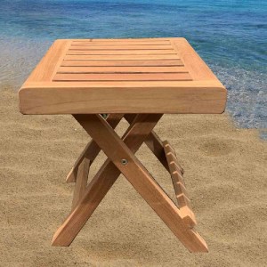 shw-22023-12847 ΒΟΗΘΗΤΙΚΟ ΤΡΑΠΕΖΙ ΞΑΠΛΩΣΤΡΑΣ TEAK ΤΡΑΠΕΖΙ ΞΑΠΛΩΣΤΡΑΣ TEAK 45(Υ) X 40 X 40ΕΚ.