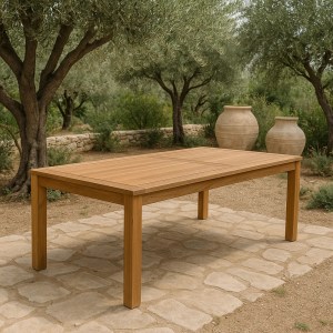 shw-22024-19979 ΤΡΑΠΕΖΙ TEAK 250ΕΚ.
