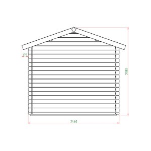 shw-251250-20919 ΞΥΛΙΝΟ ΣΠΙΤΑΚΙ – ΑΠΟΘΗΚΗ ΚΗΠΟΥ 246 × 246 ΕΚ.