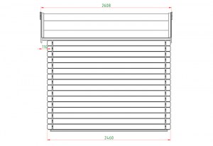 shw-251250-9244 ΞΥΛΙΝΗ ΑΠΟΘΗΚΗ ΚΗΠΟΥ 246 X 246ΕΚ. ΑΠΟΘΗΚΗ ΚΗΠΟΥ 246 X 246ΕΚ. | 16 405