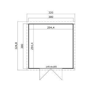 shw-2847196-12637 ΞΥΛΙΝΟ ΣΠΙΤΙ ΙΟΚΑΣΤΗ 300 X 300ΕΚ.