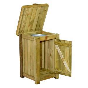 shw-30130-20088 ΞΥΛΙΝΟΣ ΚΑΔΟΣ ΑΠΟΡΡΙΜΜΑΤΩΝ 200LT