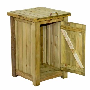 shw-30130-20089 ΞΥΛΙΝΟΣ ΚΑΔΟΣ ΑΠΟΡΡΙΜΜΑΤΩΝ 200LT