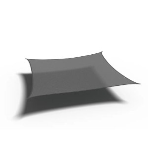 shw-30609-20519 ΠΑΝΙ ΣΚΙΑΣΗΣ ΤΕΤΡΑΓΩΝΟ 280GSM PREMIUM 3,6 X 3,6M ΓΚΡΙ