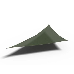 shw-30619-20725 ΠΑΝΙ ΣΚΙΑΣΗΣ ΤΡΙΓΩΝΟ 280GSM PREMIUM 90° - 4 X 4 X 5,7M - OLIVE