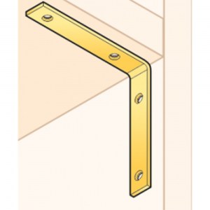shw-4005-12810 ΓΩΝΙΑ ΣΥΝΔΕΣΗΣ ΞΥΛΟΥ 100 X 100 X 20MM ΓΩΝΙΑ 100 X 100 X 20MM | ΙΡΙΔΙΟ