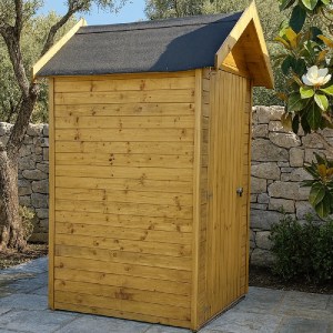 shw-400952-21090 ΞΥΛΙΝΟ ΣΠΙΤΑΚΙ – ΑΠΟΘΗΚΗ ΚΗΠΟΥ 120 × 120 ΕΚ.