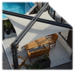 shw-41369-7962 ΤΕΤΡΑΓΩΝΟ ΠΑΝΙ ΣΚΙΑΣΗΣ 230GSM 3,6X3,6Μ. ΑΜΜΟΥ
