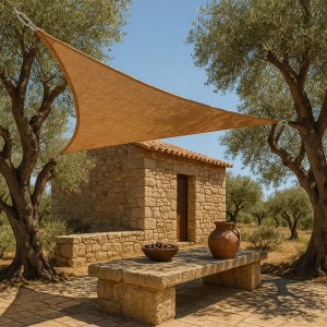 shw-42301-20000 ΠΑΝΙΑ ΣΚΙΑΣΗΣ ΓΙΟΥΤΑ ΤΡΙΓΩΝΑ ΤΡΙΓΩΝΟ ΠΑΝΙ ΣΚΙΑΣΗΣ ΓΙΟΥΤΑ 420GSM 3,6M X 3,6M X 3,6M