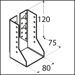 shw-4566-8955 ΔΟΚΟΘΗΚΗ ΜΕ ΕΣΩΤΕΡΙΚΑ ΑΥΤΙΑ 80 X 120 X 75MM