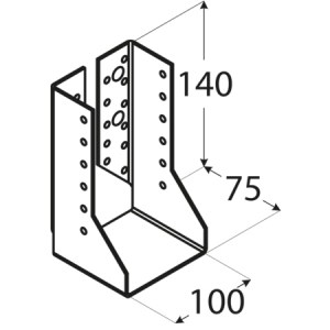 shw-4570-8956 ΔΟΚΟΘΗΚΗ ΜΕ ΕΣΩΤΕΡΙΚΑ ΑΥΤΙΑ 100 X 140 X 75MM