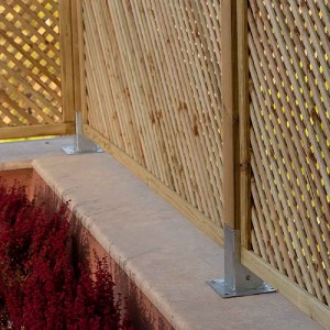 shw-4846-12217 ΒΑΣΗ ΞΥΛΟΥ ΒΙΔΩΤΗ 121 X 121 X 150MM