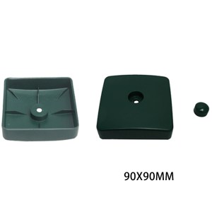 shw-53162-19744 ΚΑΠΑΚΙ ΚΟΛΟΝΑΣ ΠΛΑΣΤΙΚΟ 9X9ΕΚ. ΠΡΑΣΙΝΟ