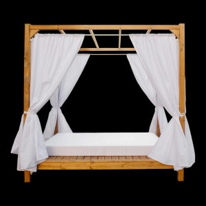 shw-60647-19561 ΔΙΠΛΟ ΞΥΛΙΝΟ ΚΡΕΒΑΤΙ ΠΑΡΑΛΙΑΣ ΚΟΥΡΤΙΝΑ ΓΙΑ ΔΙΠΛΟ ΚΡΕΒΑΤΙ ΠΑΡΑΛΙΑΣ