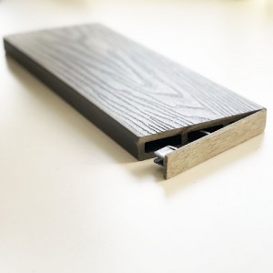 shw-70211-13691 WPC 3D ΣΑΝΙΔΑ ΠΕΡΙΦΡΑΞΗΣ 2 X 12 X 360ΕΚ. |ΓΚΡΙ ΣΚΟΥΡΟ