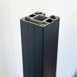shw-75101-18540 ΚΟΛΩΝΑ ΑΝΟΔΙΩΜΕΝΟ ΑΛΟΥΜΙΝΙΟ ΜΑΤ ΜΑΥΡΟ | 7,5 X 7,5 X 100ΕΚ.