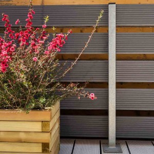 shw-85767-14875 ΜΕΤΑΛΛΙΚΗ ΚΟΛΩΝΑ ΓΑΛΒΑΝΙΣΜΕΝΗ 4 X 4 X 150 (Υ) ΕΚ.