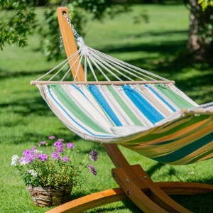 shw-CH-R30-34-16756 ΑΙΩΡΑ ΜΕ ΞΥΛΙΝΗ ΡΑΒΔΟ CHILLOUNGE GREEN BAY | SINGLE