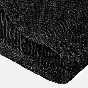 shw-N502-090-35-20754 ΠΑΝΙ ΣΚΙΑΣΗΣ ΤΡΙΓΩΝΟ 285GSM PREMIUM 90° - 5 X 5 X 7,1M -ΜΑΥΡΟ