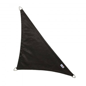 shw-N502-090-35-7903 ΤΡΙΓΩΝΟ ΠΑΝΙ ΣΚΙΑΣΗΣ 285GSM ΓΩΝΙΑ 90°  5X5X7,1Μ.  ΜΑΥΡΟ