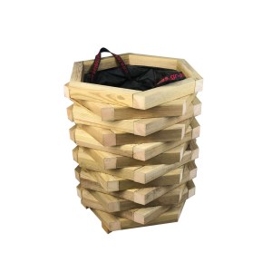 tesias-0117-0117-02-glastra-eisodou-apo-xylo-pefkou ΓΛΑΣΤΡΑ ΕΙΣΟΔΟΥ ΔΩΔΕΚΑΓΩΝΗ -ΑΝΟΙΧΤΕΣ ΓΩΝΙΕΣ - 52X45X60-TESIAS GROUP