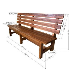 tesias-0815-0815 ΠΑΓΚΑΚΙ 4 ΑΤΟΜΩΝ ΒΑΡΕΩΣ ΤΥΠΟΥ 200X55X96-TESIAS GROUP