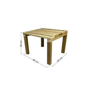 tesias-1257-1257 ΞΥΛΙΝΟ ΤΡΑΠΕΖΑΚΙ ΚΗΠΟΥ/ΠΑΡΑΛΙΑΣ 48X45X36CM-TESIAS GROUP