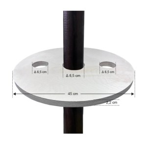 tesias-1279-1279-00-trapezi-paralias-gia-omprela-paralias ΣΤΡΟΓΓΥΛΟ ΤΡΑΠΕΖΙ ΓΙΑ ΟΜΠΡΕΛΑ ΠΑΡΑΛΙΑΣ - ΞΥΛΟ ΣΗΜΥΔΑΣ ΔΙΑΜΕΤΡΟΣ 45CM-TESIAS GROUP