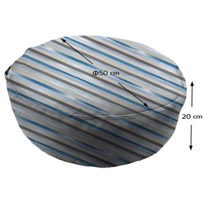 tesias-1445-44-1445-krv-1060-00-στρογγυλο-πουφ-παραλιας-αδιαβροχο-ριγε-πρασινο ΠΟΥΦ ΣΤΡΟΓΓΥΛΟ | ΑΔΙΑΒΡΟΧO | Φ50X20 | ΡΙΓΕ ΤΥΡΚΟΥΑΖ ΜΠΕΖ ΚΑΡΑΒΟΠΑΝΟ-TESIAS GROUP