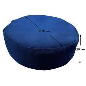 tesias-1445-61-1445-om-blue-00-pouf-exoterikou-chorou-adiavrocho-stroggylo ΠΟΥΦ ΣΤΡΟΓΓΥΛΟ | ΑΔΙΑΒΡΟΧO | Φ50X20 | ΜΠΛΕ ΟΜΠΡΕΛΟΠΑΝΟ-TESIAS GROUP