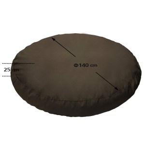 tesias-1446-04-1446-drm-καρυδι-00-pouf-paralia-pisina-dermatini ΠΟΥΦ ΣΤΡΟΓΓΥΛΟ | ΑΔΙΑΒΡΟΧO | Φ140X25 | ΚΑΡΥΔΙ ΔΕΡΜΑΤΙΝΗ-TESIAS GROUP