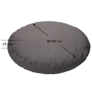 tesias-1446-64-1446-om-γκρι-00-pouf-maxilara-paralias-adiavrocho-stroggylo ΠΟΥΦ ΣΤΡΟΓΓΥΛΟ | ΑΔΙΑΒΡΟΧO | Φ140X25 | ΓΚΡΙ ΟΜΠΡΕΛΟΠΑΝΟ-TESIAS GROUP